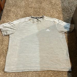 grey adidas shirt